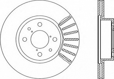 OPEN PARTS bdr123020 -  Тормозной диск